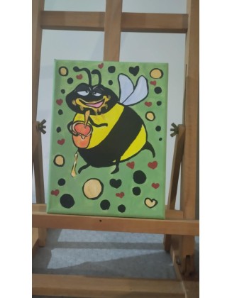 Χειροποίητος πίνακας σε Καμβά 15cmx20cm