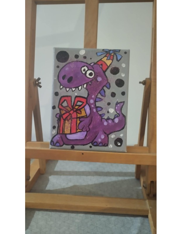 Χειροποίητος πίνακας σε Καμβά 15cmx20cm