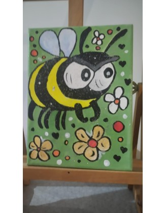 Χειροποίητος πίνακας σε Καμβά 15cmx20cm