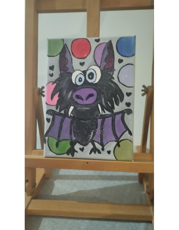 Χειροποίητος πίνακας σε Καμβά 15cmx20cm