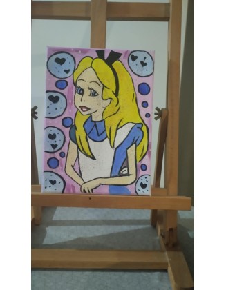 Χειροποίητος πίνακας σε Καμβά 15cmx20cm