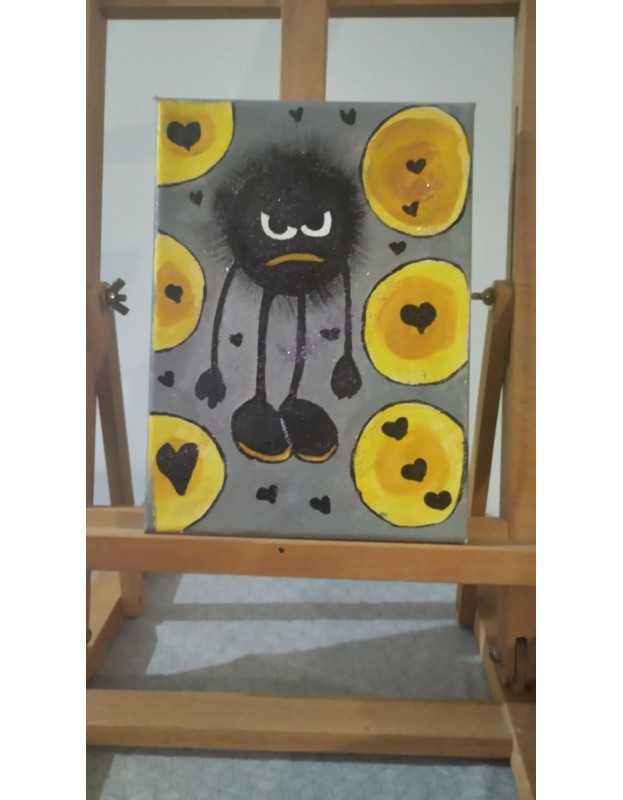 Χειροποίητος πίνακας σε Καμβά 15cmx20cm